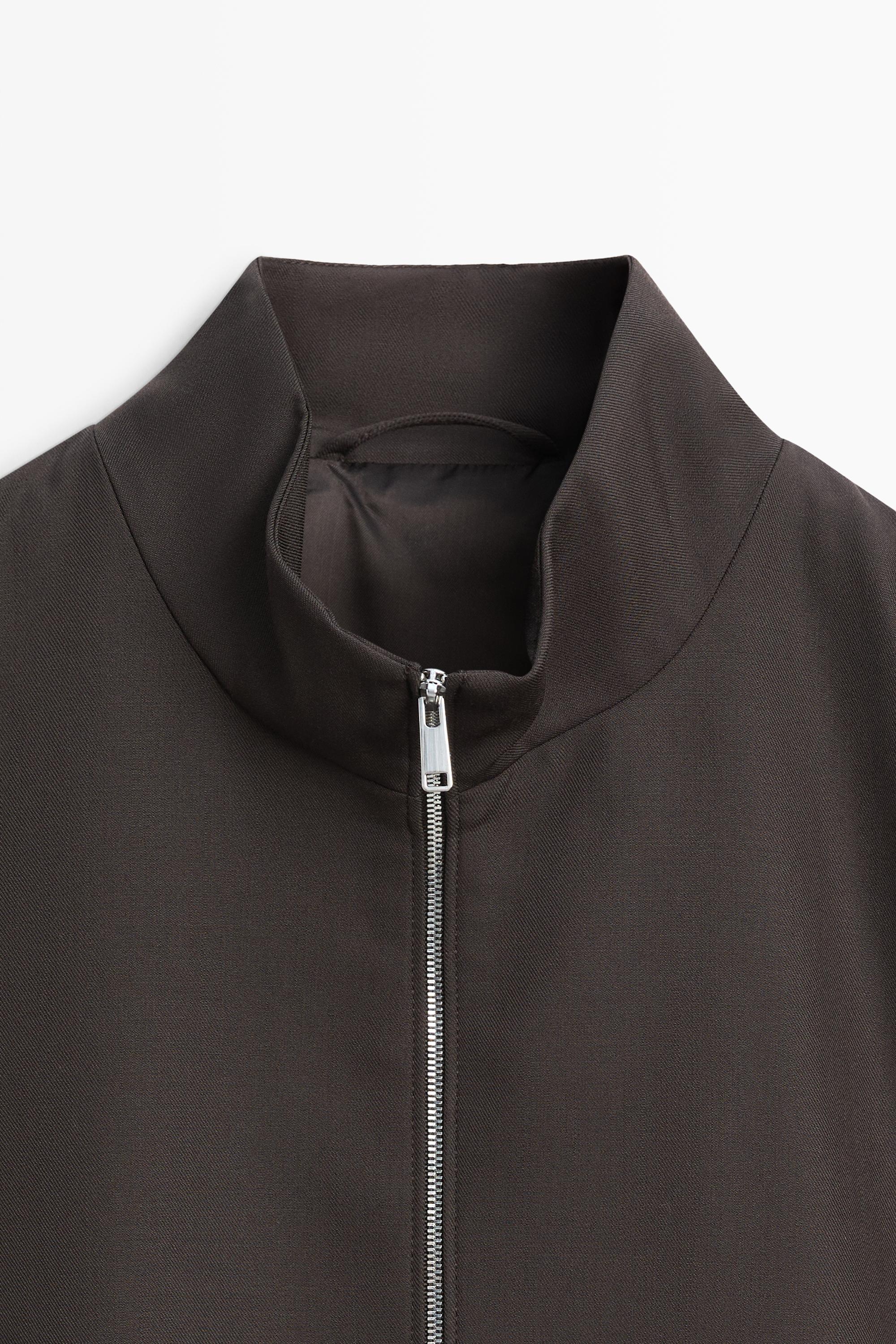 Veste 100 % laine froide total look